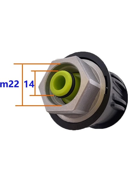 Karcher Stili Için Plastik Nilfisk Stihl Bosch Için Yüksek Basınçlı Yıkayıcı Çıkış Hortumu Adaptörü Bağlayıcı Sprey Wter Tabancası Araba Yıkama Hortumu Ortak Aksesuarları (Yurt Dışından)