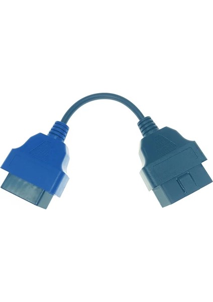 Mavi Stil Fiat Alfa Romeo ve Lancia Için Fiatecuscan ve Multiecuscan Için Son 6 Renkli Otomatik Obd2 Konnektör Teşhis Adaptör Kablosu (Yurt Dışından)