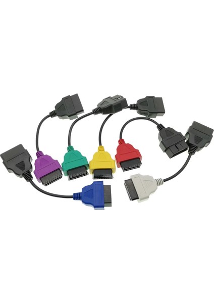 Mavi Stil Fiat Alfa Romeo ve Lancia Için Fiatecuscan ve Multiecuscan Için Son 6 Renkli Otomatik Obd2 Konnektör Teşhis Adaptör Kablosu (Yurt Dışından) fiyatları