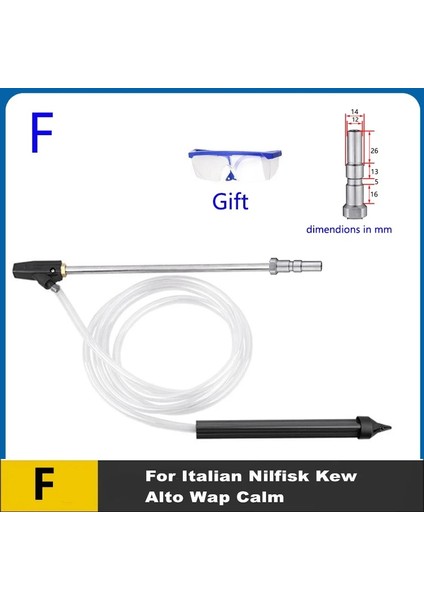 Nilfisk Kew-F Stili Için Karcher Için K5LAVORHUTERNILFISKPARKSIDE Kumlama Tabancası Kum Püskürtme Memesi Için Kum Püskürtme Profesyonel Yüksek Basınç (Yurt Dışından)