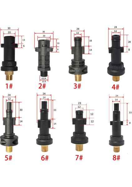 Altın Tarzı Köpük Nozul Kar Köpük Lance Köpük Topu Adaptörü Plastik Bayonet Karcher Ar Bosch Sun Joe Sterwins Basınçlı Yıkama Için Uydurma (Yurt Dışından)