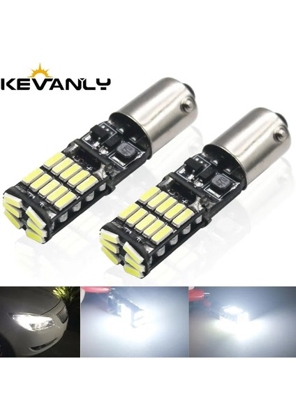 Mavi Stil BAX9S 1 Adet Canbus BA9S BAX9S BAY9S H21W T4W H6W W5W LED T10 LED LED Yan Kama Işık Iç Sinyal Lambası 12V Beyaz (Yurt Dışından) modelleri