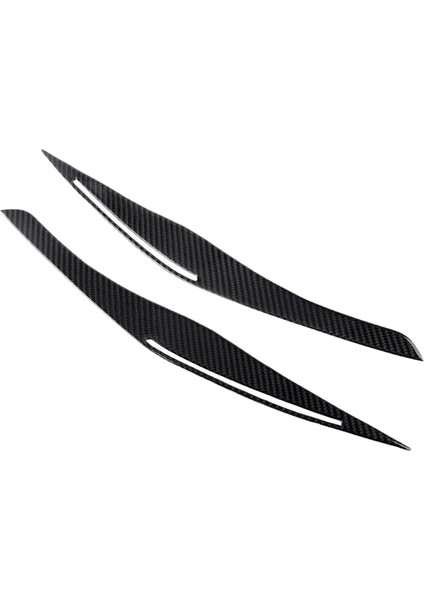 Siyah Stil Karbon Fiber Far Göz Kapağı Kaş Kapağı Çıkartmalar Bmw E90 Eı 335I M3 Için Trim (Yurt Dışından) fiyatları