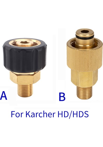 Hd Easyforce Adaptör Stili Basınçlı Yıkayıcı Kar Köpüğü Lance Adaptörü Karcher Hd Hds Için Köpük Tabanca Nozulu Konnektörü Kolay Kuvvet Profesyonel Basınçlı Yıkama Makinesi (Yurt Dışından)