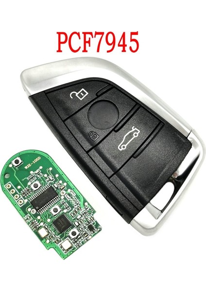 Bir PCF7945 Stili 315 Mhz Datong Dünya Araba Uzaktan Anahtarı Bmw Serisi X5 X6 X7 Cas4 Cas4 + Fem F Sistemi 868MHZ ID49 Promixity Anahtarsız (Yurt Dışından)