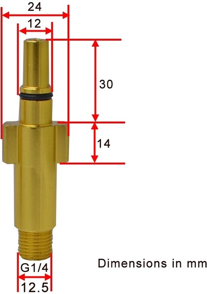 Kar Köpük Lance Adaptörü Köpük Tabancası Lance Nozul Konnektörü Bosch Aqt Aquatak Basınçlı Yıkama Için (Yurt Dışından) fiyatları