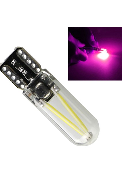 Pembe Mor Otomotiv LED Geniş Ampul Canbus Araba W5W LED Genişlik Park Haritası Işık Gövde Plaka Lambası Ampul Araba Iç Aksesuarları (Yurt Dışından)