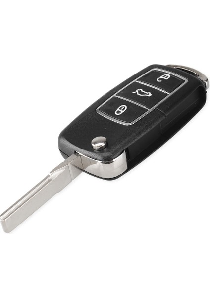 5 Düğme Dandkey 3 Düğmeler Flip Katlanır Anahtar Kabuk Volkswagen Vw Jetta Golf Passat B5 Beetle Polo Bora Fob Araba Uzaktan Anahtar Kutu Kapağı (Yurt Dışından)