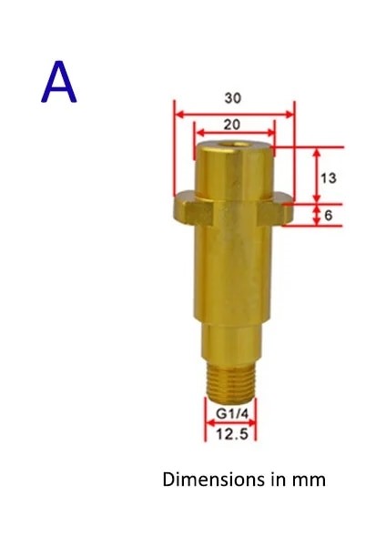 Altın Tarzı Metal Adaptör Köpük Memesi Köpük Jeneratörü Köpük Tabancası Yüksek Basınçlı Yıkama Sabunu Nilfisk Karcher Huter Elitech Lavor Için Köpürtücü (Yurt Dışından)