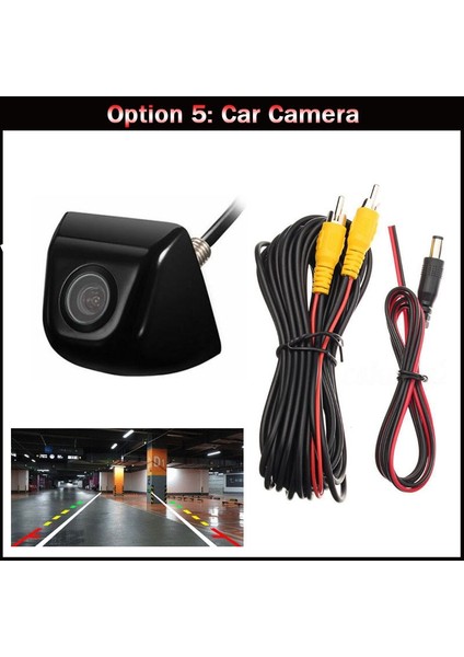 Mavi Senosrs Tarzı Araba Kamerası Koorinwoo Dinamik Yörünge Parktronic Otopark Ters Radar Alarm Sistemi Düz Sensörler Ayna Monitör Dikiz Kamerası (Yurt Dışından)