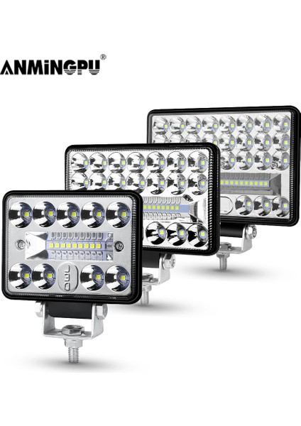 1 Adet 4 Inç 54W Tarzı Anmıngpu 12V 24V Off Road LED Bar Spot Taşkın LED Işık Barwork Işık Kamyon Traktör Için 4x4 Atv Tekne Araba LED Farlar (Yurt Dışından)