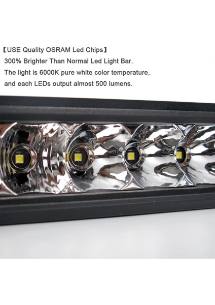 Sadece Tel Stili Sli Inch LED Çalışma Işık Çubuğu 4x4 Kamyon Için Offroad Atv Uaz Combo Işın Off Road 12V 24V Sürüş Barra Işıkları (Yurt Dışından) indirimleri