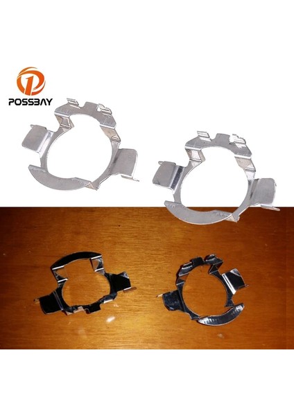 Possbay H7 LED Far Ampul Tutucu Adaptörü Mercedes Benz Vw Nissan Opel Chevrolet Audi Renault Oto Lamba Adaptörü Braketi (Yurt Dışından)