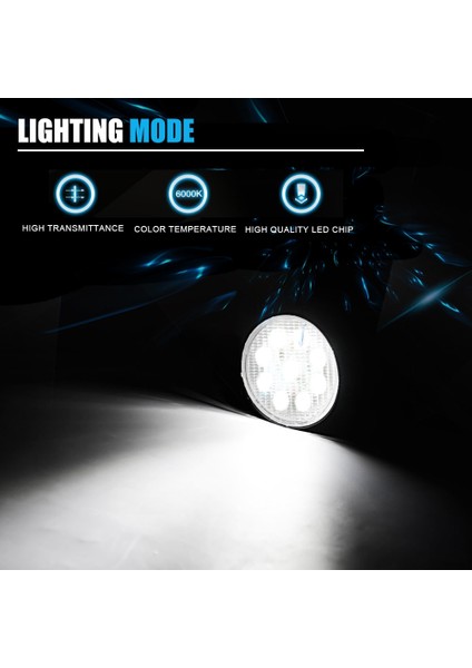 5d 2 Parça Taşkın Işın Stili Co Lıghd Offroad LED Çalışma Lambası 27W Sel Spot Combo Işın LED Çalışma Sürüş Işıkları 12V Lada Atv 4x4 Kamyon Traktör Için (Yurt Dışından) indirimleri