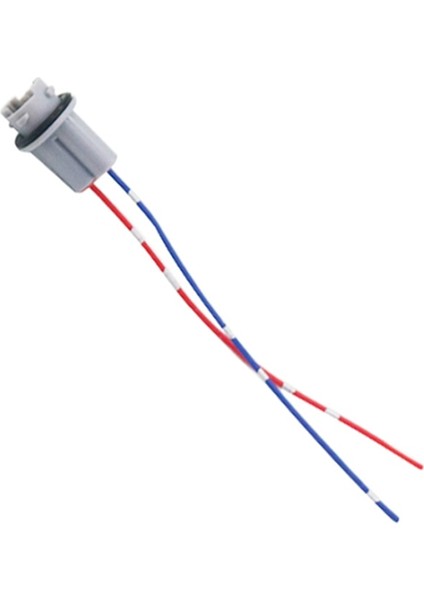 T15 Soket Stili T10 W5W Yumuşak Ampul Tutucu Adaptörler Kablo LED Ampul Konnektör Soket Kama Taban Ampul Fişi Uzatma Kablo Demeti (Yurt Dışından)