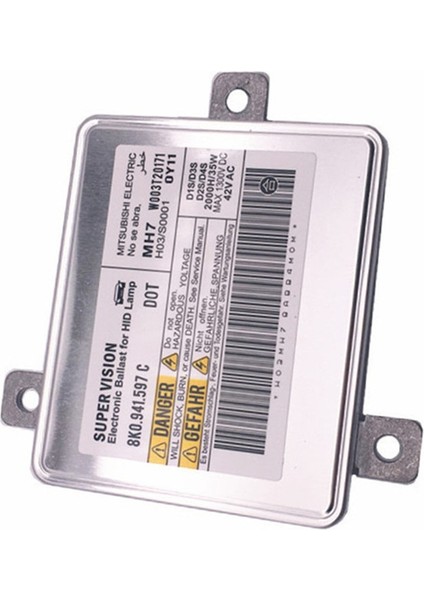 Araba Far Ampulleri Hıd Xenon Balast 8kc 8k C W003T A1 A3 A4 A5 A6 A7 A8 Q5 Q7 cc (Yurt Dışından)