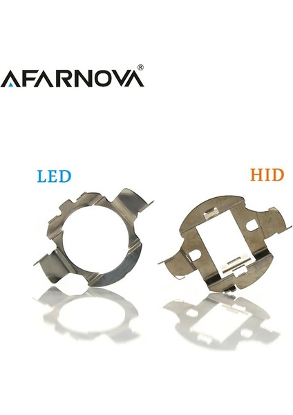 Hıd Türü Stili 2x H7 LED Araba Far Ampul Tabanı Tutucu Adaptör Soketi H7 Hıd Hıd Far Xenon Ampul Tutucu Tutucu Far Soketi Metal (Yurt Dışından)