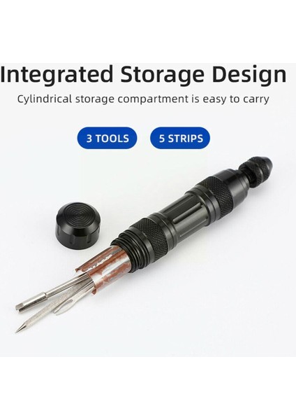 D Stili Motosiklet Lastiği Onarım Araçları Tubeless Lastik Motosiklet Iğnesi Onarım Delinme Aracı Onarım Motosiklet Tak Düzeltme Kiti Yama Lastiği T1B1 (Yurt Dışından) modelleri