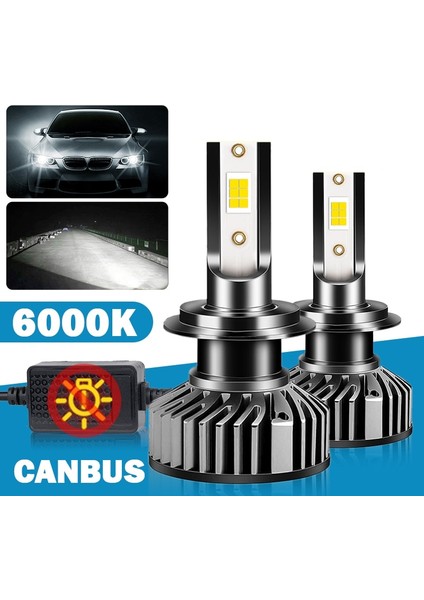 H7 Stili Canbus 6000K Canbus H4 Mini LED H7 H11 H1 Araba Far 110W 6000K 8000K H8 H9 LED Hb3 Hb4 Sis Ampulleri Araba Far Ampulleri (Yurt Dışından) fiyatları