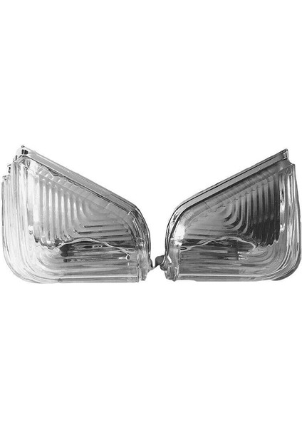 Beyaz Stil AL21 - Mercedes Sprinter Için Kanat Aynası Kapı Gösterge Lens Çifti Sol ve Sağ (Yurt Dışından)