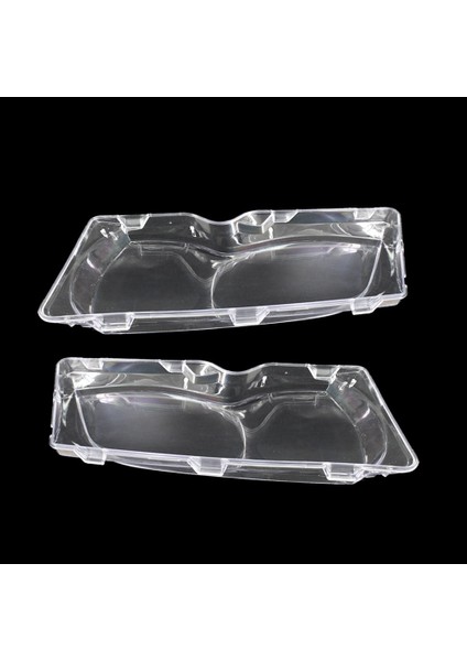Doğru Stil 1 Çift Araba Far Lens Cam Abajur Kapak Abajur Kabuk Oto Araba Aksesuarları Temizle Bmw E46 3 Serisi 4 Kapı (Yurt Dışından) indirimleri