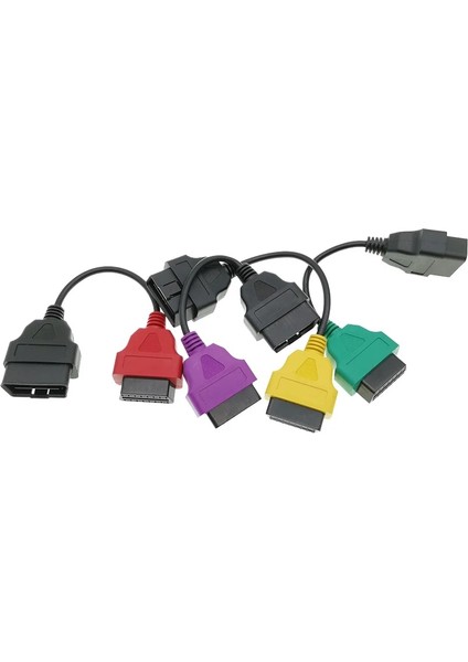 Kl Teşhis Aracı Stili Fiat Alfa Romeo ve Lancia Için Fiatecuscan ve Multiecuscan Için Son 6 Renkli Otomatik Obd2 Konnektör Teşhis Adaptör Kablosu (Yurt Dışından) fırsatları