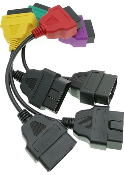 Kl Teşhis Aracı Stili Fiat Alfa Romeo ve Lancia Için Fiatecuscan ve Multiecuscan Için Son 6 Renkli Otomatik Obd2 Konnektör Teşhis Adaptör Kablosu (Yurt Dışından) indirimleri