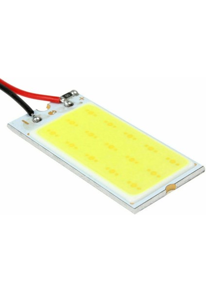 5 Adet Panel LED Kubbe Okuma Işığı Harita Lambası Cob 15 Smd Araba Iç Işıkları Oto Ampul W5W Festoon LED Adaptör Plaka Lambası (Yurt Dışından)