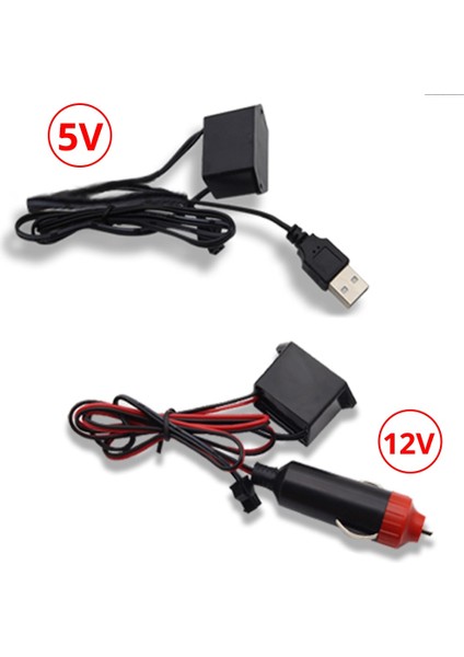 2 Milyon Stili Mor USB Evrensel Araba Iç Aydınlatma LED Şerit Dekorasyon Çelenk Tel Halat Tüp Hattı USB Sürücülü Esnek Neon Işıklar (Yurt Dışından) fırsatları