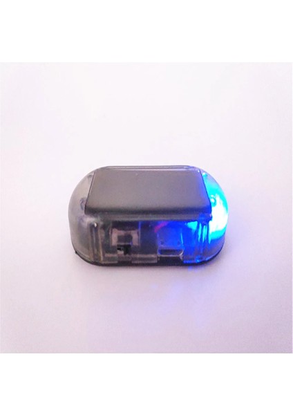 Kırmızı Güneş Enerjili USB Güç Araba Alarm Işığı Hırsızlığa Karşı Uyarı Flaşı Yanıp Sönen Sahte Araba LED Işık Flaşı Yanıp Sönen Lamba Kırmızı Mavi Yeni Güncelleme (Yurt Dışından)