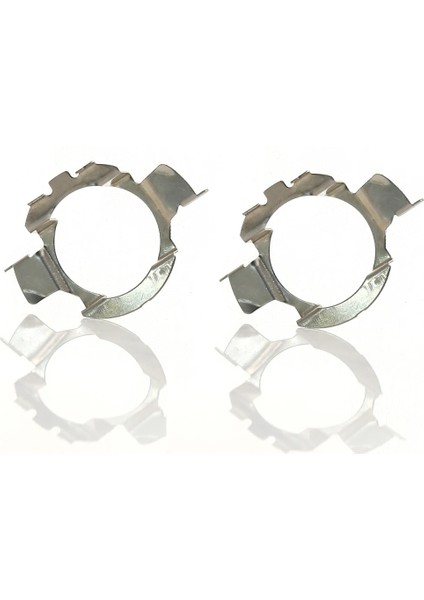 Hıd Türü Stili 2x H7 LED Araba Far Ampul Tabanı Tutucu Adaptör Soketi H7 Hıd Hıd Far Xenon Ampul Tutucu Tutucu Far Soketi Metal (Yurt Dışından)