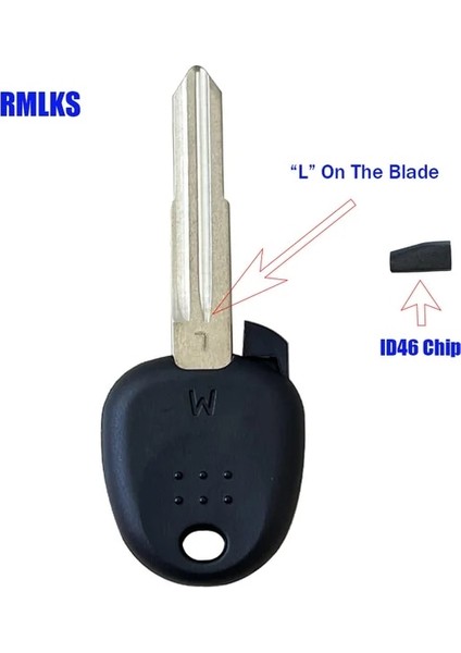 46 Çip Stiline Sahip L Bıçak Hyundaı Accent Coupe Santa Fe Elantra Tucson Getz Lavita Tiburo Verna Araba Anahtarı Için Yeni Transponder Anahtarı Tanımlı Kontak (Yurt Dışından)