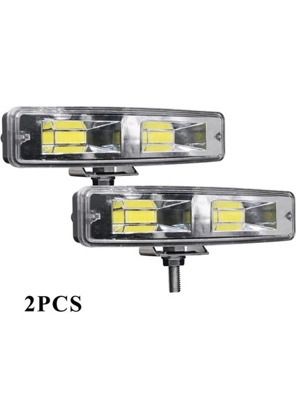 48W Çalışma Işığı 2 Adet Stil V 54W Wrok Işık LED Bar LED Lightbar Kamyon Traktör Suv Için LED 18SMD 4x4 Araba LED Farlar Aydınlatma Spot Çalışma Çubuğu (Yurt Dışından)