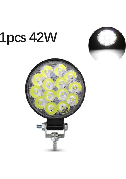1 Adet D Tarzı 48W 6000K Sürüş Sis Lambaları Araba Çalışma Işıkları Carmotorcyclesuvtruckforkliftboat Için Süper Parlak LED Spot (Yurt Dışından)