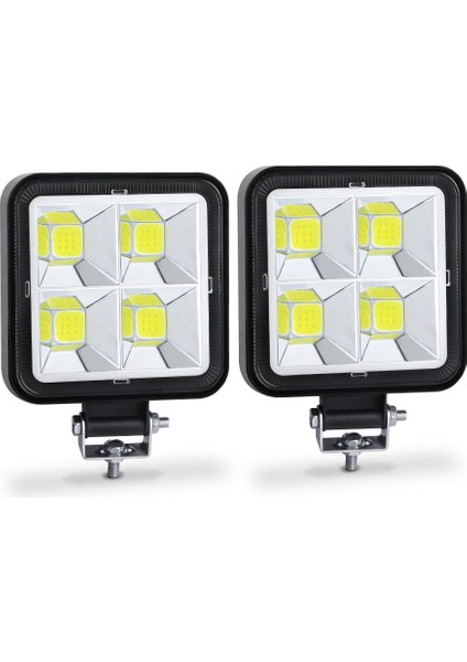 2 Adet Tarzı 3 "cob LED Çalışma Işık Çubuğu Offroad 12V 24V Oto Sis Lambası 4x4 LED Traktör Spotlight Kamyon Atv 4 I Worklight 6000K (Yurt Dışından) fiyatları