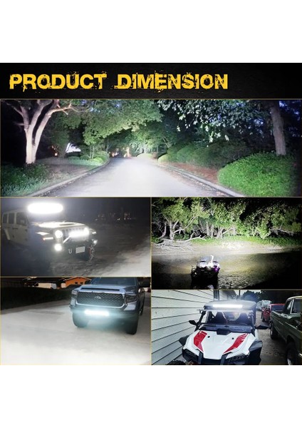 1 Kablo Demeti Stilini Açar Naoevo Tri-Rows 12D Barra LED 4x4 Offroad 90W 210W 300W Sis Lambası Araba Suv 4WD Traktör Için LED Işık Çubuğu Çalışma Lambası 7'' 13'' 20'' (Yurt Dışından) fırsatları