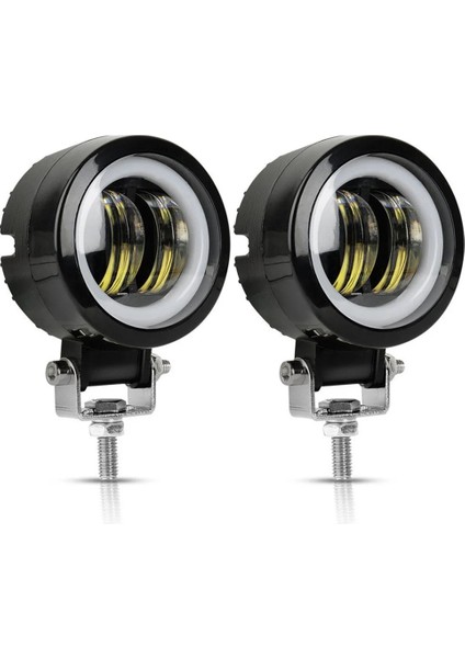 1x Beyaz Halka Stili Iw Su Geçirmez Yuvarlak LED Angel Eyes Işık Çubuğu 12V 24V 6500K Beyaz Mavifor Motosiklet Offroad LED Çalışma Işığı (Yurt Dışından) fiyatları