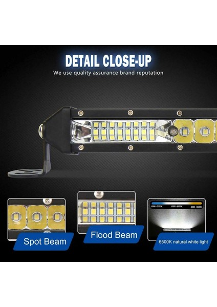 1 ADET-10LED-178MM Tarzı Nlpearl Ultra Slim 7- LED Work Light 12V 24V Light Barwork Light Combo LED Bar Offroad For Trucks 4x4 Uaz Off Road Atv (Yurt Dışından) indirimleri