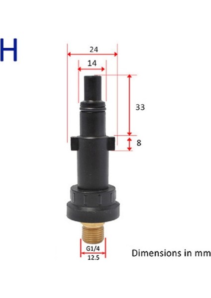 Kahverengi Tarzı Plastik Adaptör Köpük Memesi Köpük Jeneratörü Karcher Bosche Sterwampion Stihl Için Kar Köpük Lance Yüksek Basınçlı Yıkayıcı (Yurt Dışından)