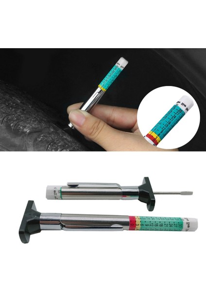 1 Adet Tarzı Araba Kamyon Lastiği Diş Ölçer Taşınabilir Lastik Derinlik Test Cihazı Kodlu Metrik Ölçer Ölçümü Evrensel Metrik Lastik Kalınlığı Algılama (Yurt Dışından) fırsatları