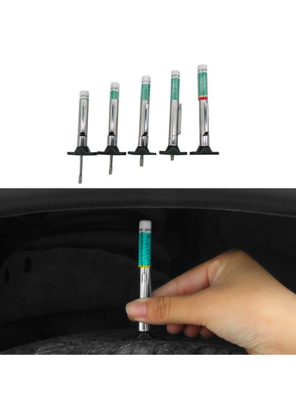 1 Adet Tarzı Araba Kamyon Lastiği Diş Ölçer Taşınabilir Lastik Derinlik Test Cihazı Kodlu Metrik Ölçer Ölçümü Evrensel Metrik Lastik Kalınlığı Algılama (Yurt Dışından) indirimleri