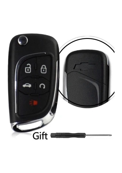 5b Chevrolet Stili Için Okeytech Chevrolet Lovaaveocruze Uzaktan Araba Anahtarı Kabuk Düğmeleri Opel Vauxhall Insignia Astra Mokka Buick Için (Yurt Dışından)