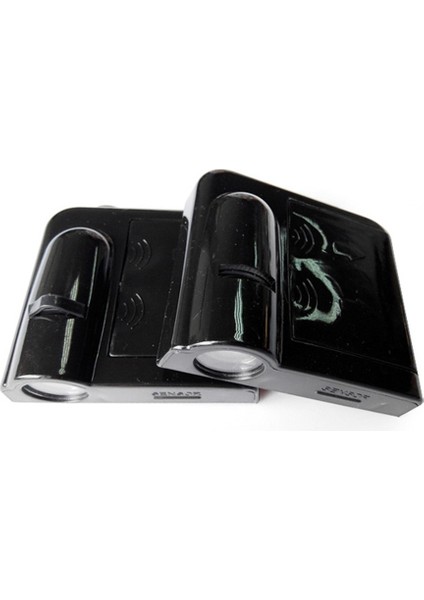 Mavi 2x Bluewhitered Yeni Kia Logosu Kıa Optıma Forte Rıo K5 Stinger Için Kablosuz Araba Kapı LED Işıkları (Yurt Dışından) modelleri