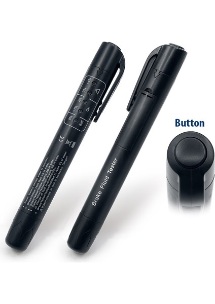 Fren Hidroliği Test Cihazı Stili Araba Teşhis Araçları Fren Hidroliği Akü Devre Test Cihazı 5 LED Mini Elektronik Fren Hidroliği Sıvı Test Kalemi Araba Araç Için (Yurt Dışından) indirimleri