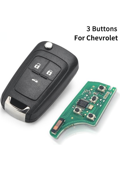 Opel Stili Için 3btn 315MHZ Keyyou Düğmeler Araba Uzaktan Anahtar Dıy Opelvauxhall Astra J Corsa E Insignia Zafira C Mhz PCF7937E (Yurt Dışından)