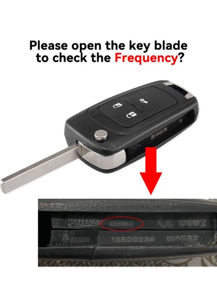 Opel Stili Için 3btn 315MHZ Keyyou Düğmeler Araba Uzaktan Anahtar Dıy Opelvauxhall Astra J Corsa E Insignia Zafira C Mhz PCF7937E (Yurt Dışından) fırsatları