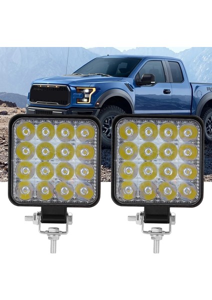 4 Adet Mini 27W Spot Stili Okeen Mw 48W LED Çalışma Işığı Barra LED 12V 24V Spot Offroad LED Işık Çubuğu Wrangler Modifiye Lamba Kamyon Araba Suv 4dw (Yurt Dışından) fırsatları