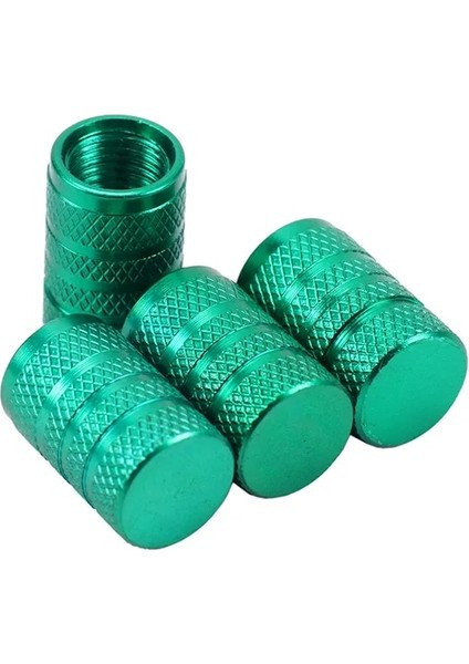 Yeşil Stil 4 Adet Alüminyum Alaşımlı Araba Tekerlek Lastik Vana Kapakları Lastik Jant Kök Kapakları Airdust Su Geçirmez Cıvatalı Lastik Kapakları Araba Kamyon Bisikletleri (Yurt Dışından)