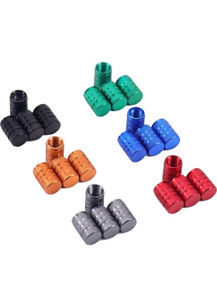 Yeşil Stil 4 Adet Alüminyum Alaşımlı Araba Tekerlek Lastik Vana Kapakları Lastik Jant Kök Kapakları Airdust Su Geçirmez Cıvatalı Lastik Kapakları Araba Kamyon Bisikletleri (Yurt Dışından)