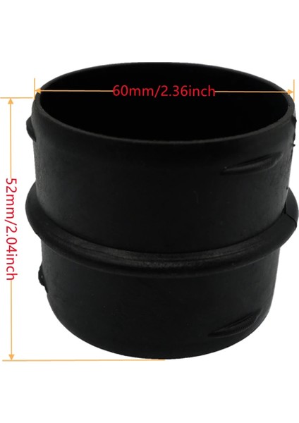 Düz 60MM Tarzı Hava Firar Kanalı Y T L Düz Parça Dirsek Boru Çıkışı Egzoz Marangoz Konektörü Webasto Eberspaecher Dizel Park Isıtıcısı (Yurt Dışından)